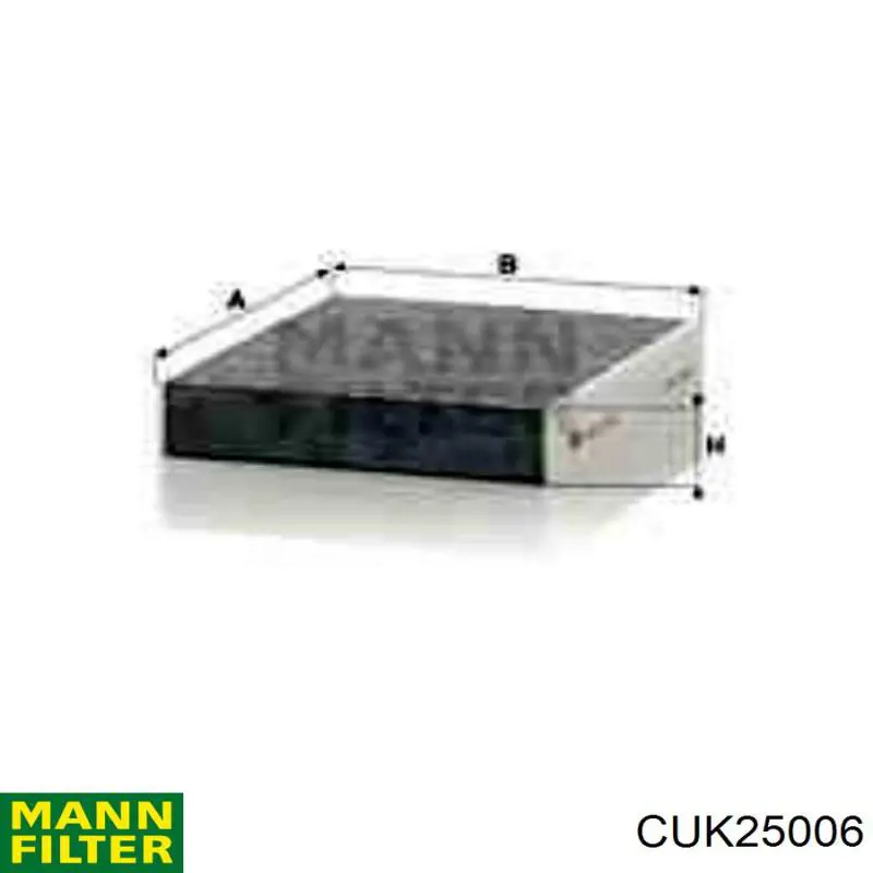 CUK25006 Mann-Filter фільтр салону