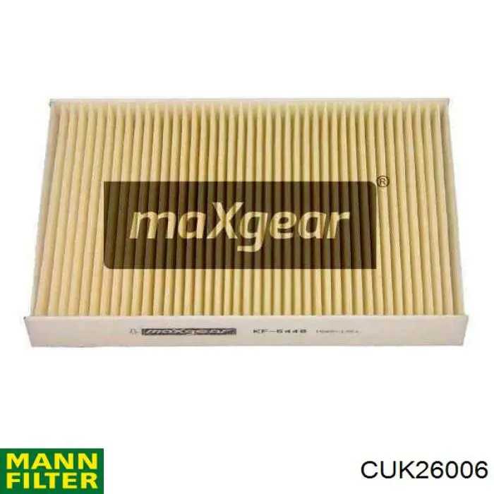 Купити CUK26006 Mann-Filter Фільтр салону вугільний