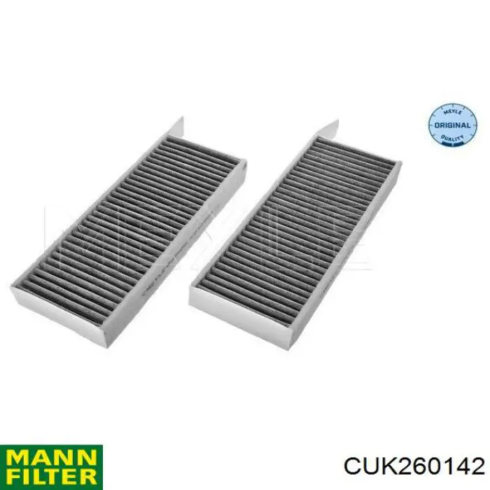 Купити CUK260142 Mann-Filter Фільтр салону вугільний