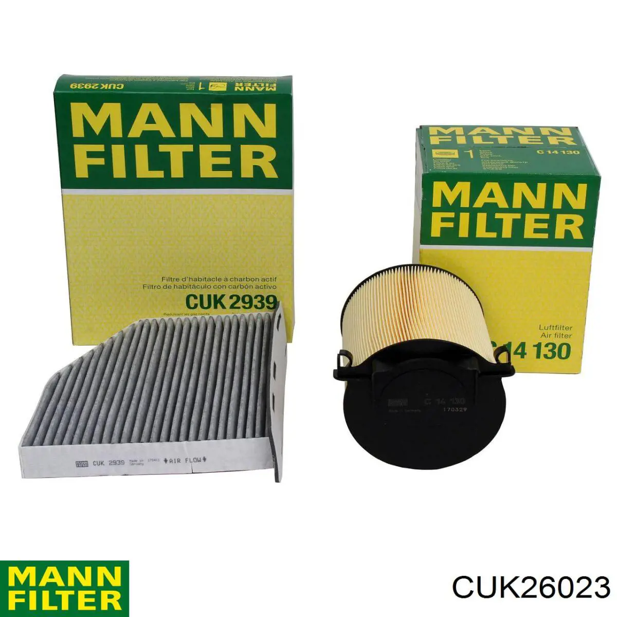 Купити CUK26023 Mann-Filter Фільтр салону вугільний