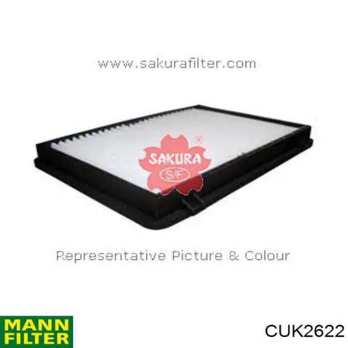 CUK2622 Mann-Filter Внутрішньосалонний фільтр