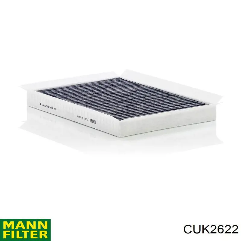 CUK2622 Mann-Filter Фильтр салона (Актив. уголь)