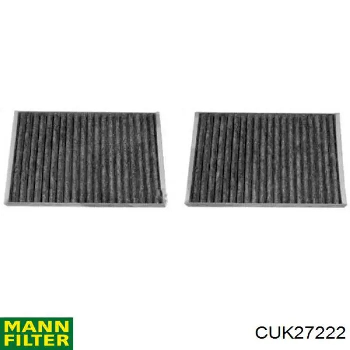 Повітряний фільтр салону Mann-Filter CUK27222