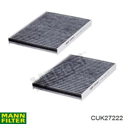 Купити CUK27222 Mann-Filter Фільтр салону вугільний