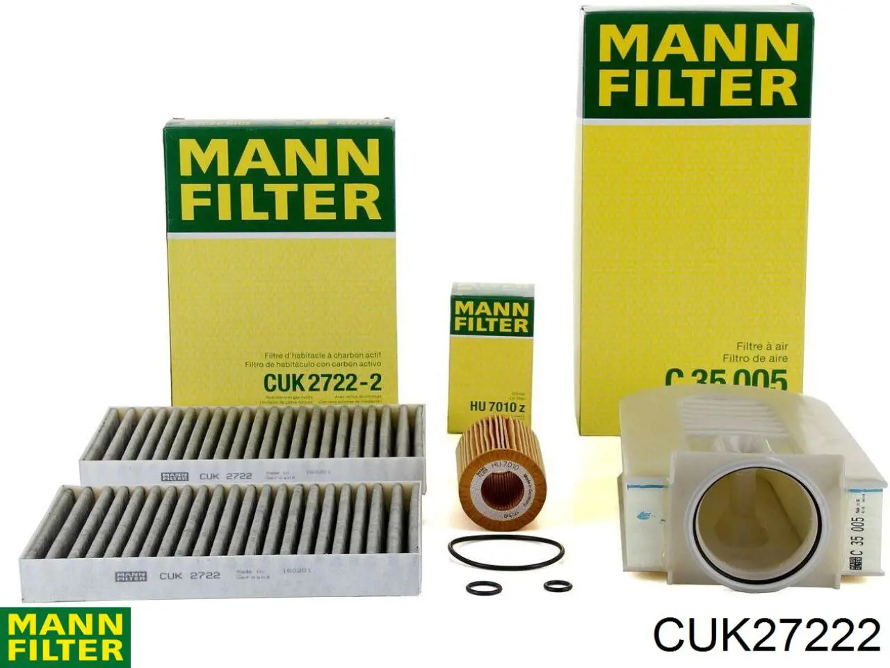CUK27222 Mann-Filter фільтр салону