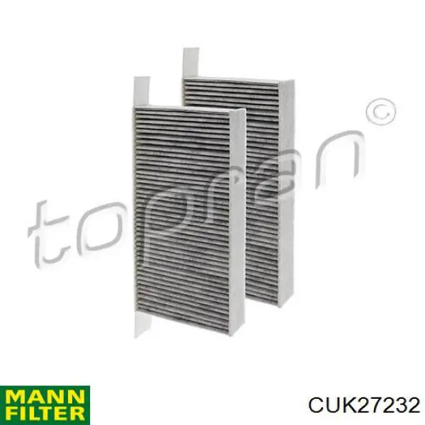 Повітряний фільтр салону Mann-Filter CUK27232