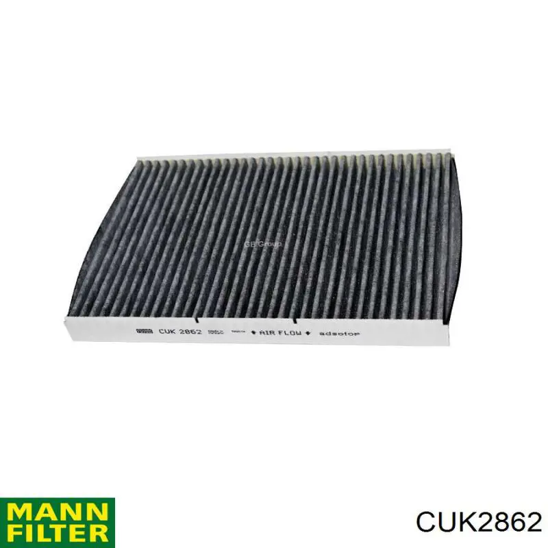 Фільтр повітряний обігрівача Mann-Filter CUK2862 ціна, від 14.22 USD