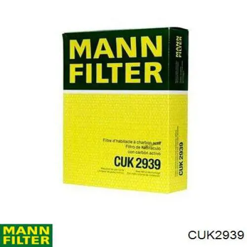 Купити CUK2939 Mann-Filter Фільтр салону вугільний