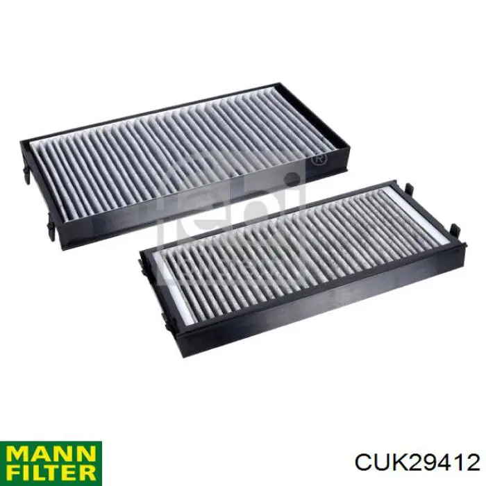 Фільтр повітряний обігрівача Mann-Filter CUK29412 ціна, від 31.40 USD