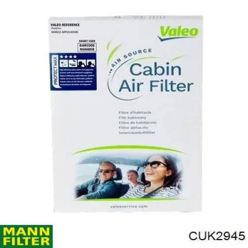 CUK2945 Mann-Filter фільтр салону