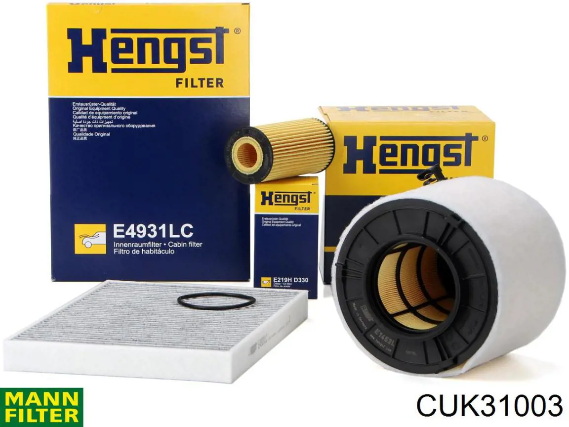 Фільтр повітряний обігрівача Mann-Filter CUK31003 ціна, від 33.26 USD