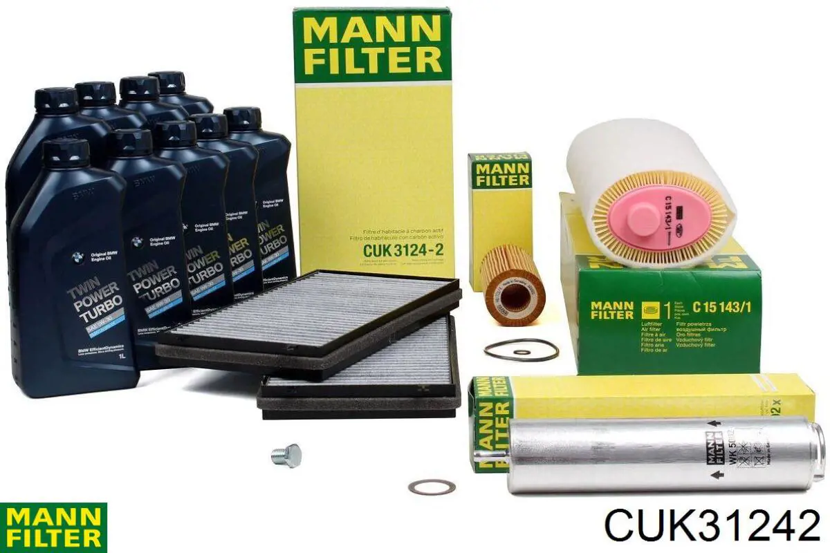 CUK31242 Mann-Filter Внутрішньосалонний фільтр