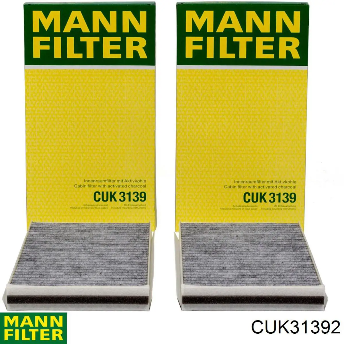 CUK31392 Mann-Filter Внутрішньосалонний фільтр