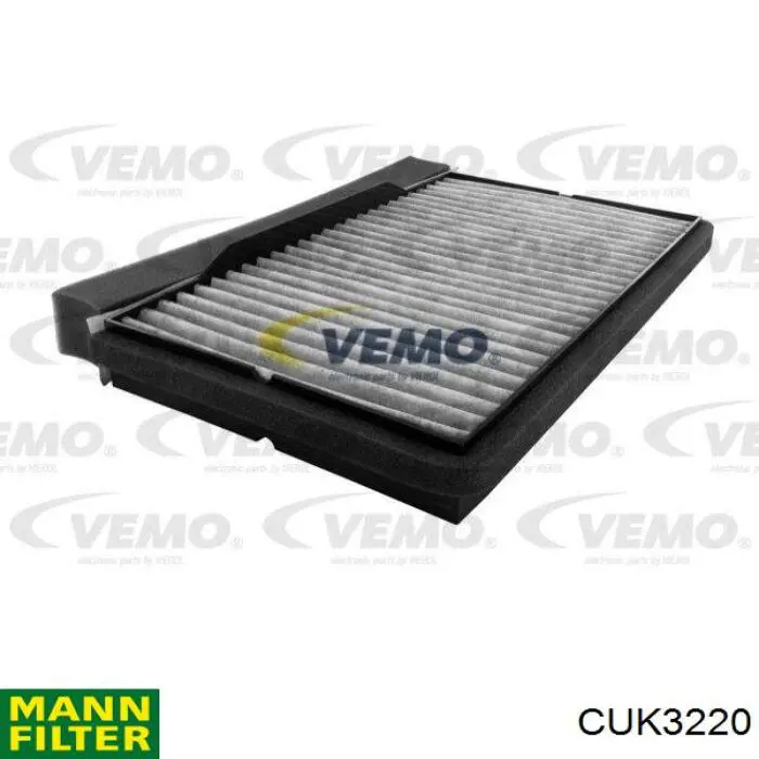 Повітряний фільтр салону Mann-Filter CUK3220