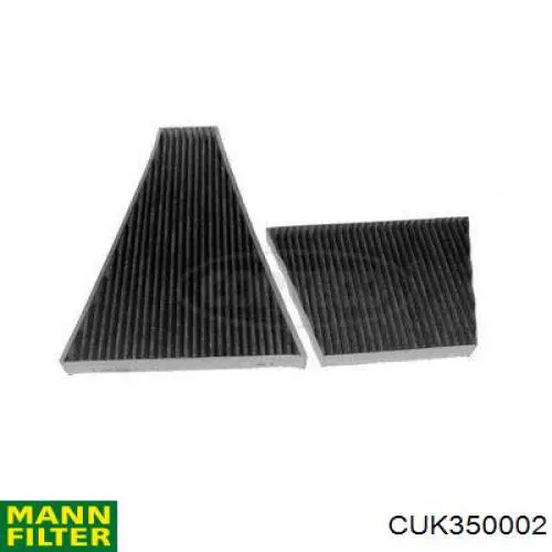 Фільтр повітряний обігрівача Mann-Filter CUK350002 ціна, від 50.16 USD