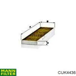 Фільтр повітряний обігрівача Mann-Filter CUK4436 ціна, від 29.46 USD