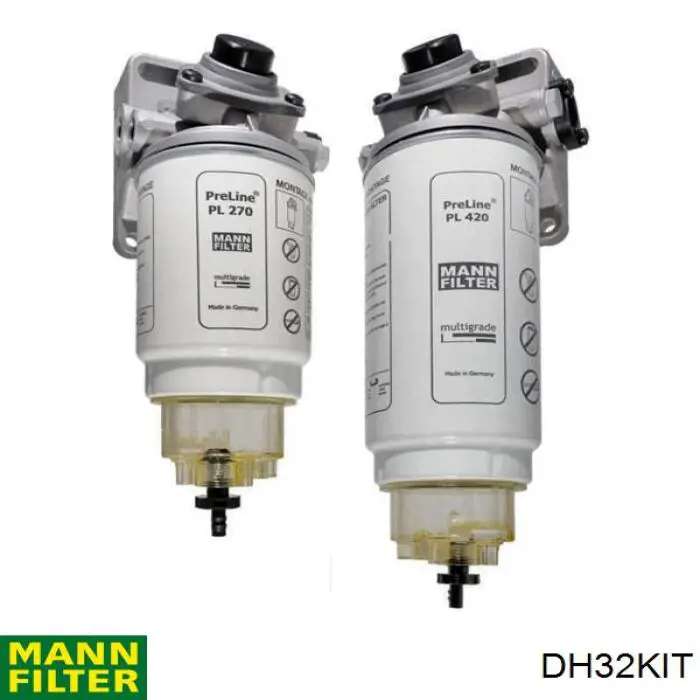 Блок підігріву палива Mann-Filter DH32KIT ціна, від 163.73 USD