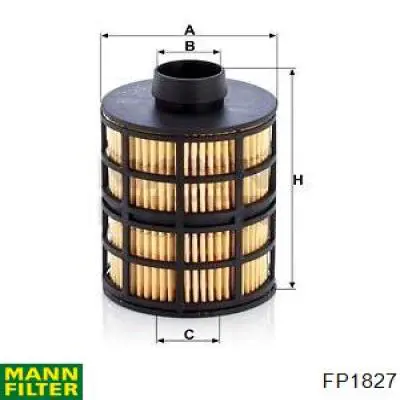 Купити FP1827 Mann-Filter Фільтр салону вугільний