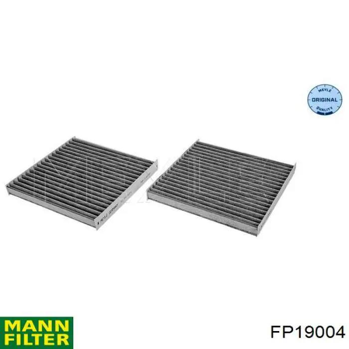 Купити FP19004 Mann-Filter Фільтр салону вугільний