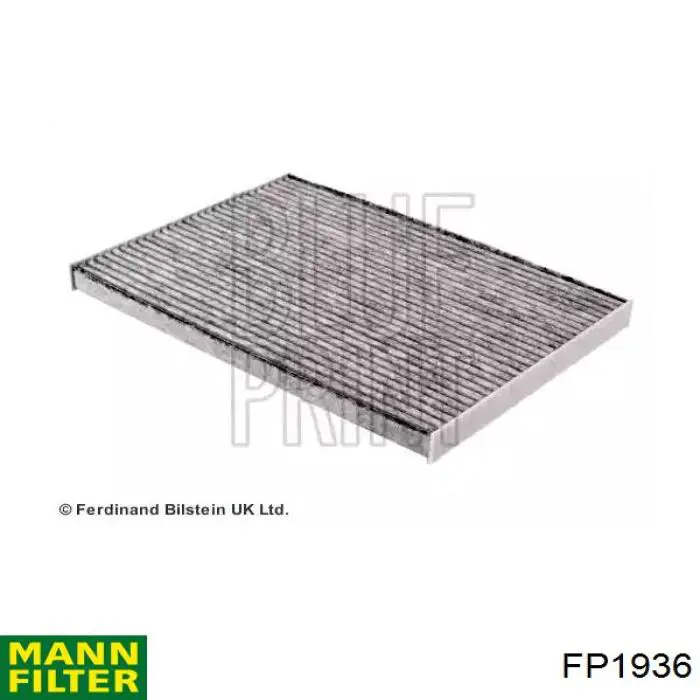 Фільтр повітряний обігрівача Mann-Filter FP1936 ціна, від 20.54 USD