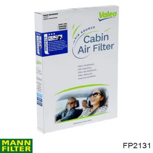 Фільтр повітряний обігрівача Mann-Filter FP2131 ціна, від 4.38 USD