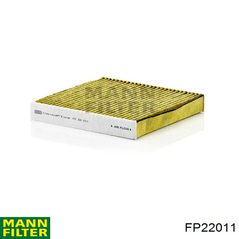 Купити FP22011 Mann-Filter Фільтр салону вугільний