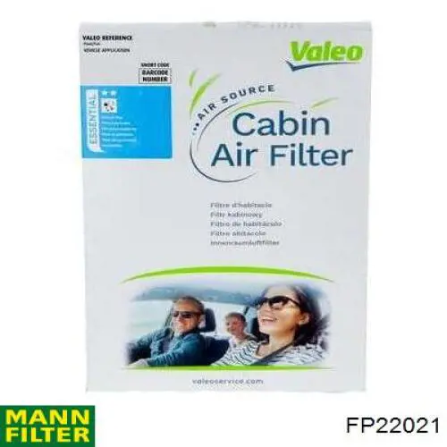 FP22021 Mann-Filter фільтр салону