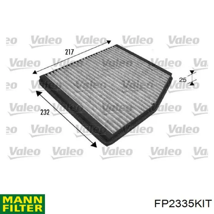 FP2335KIT Mann-Filter фільтр салону