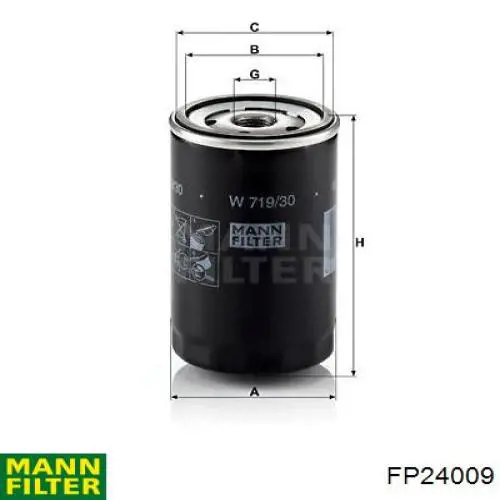 Фільтр салону FP24009 Mann-Filter