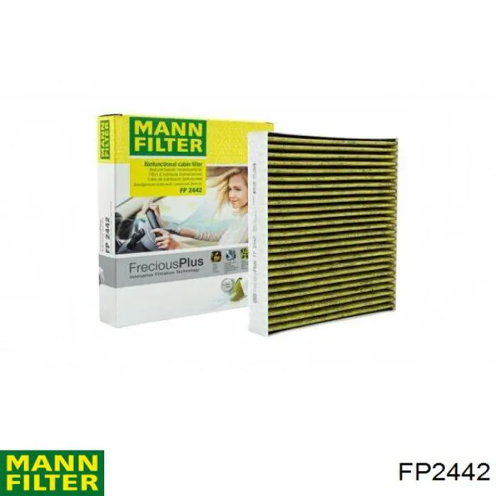 Купити FP2442 Mann-Filter Фільтр салону вугільний