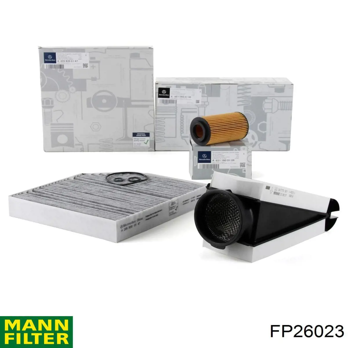 FP26023 Mann-Filter Внутрішньосалонний фільтр