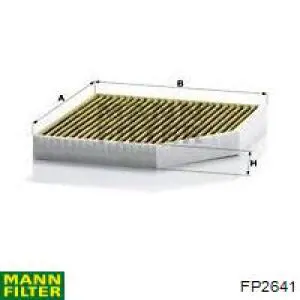Купити FP2641 Mann-Filter Фільтр салону вугільний