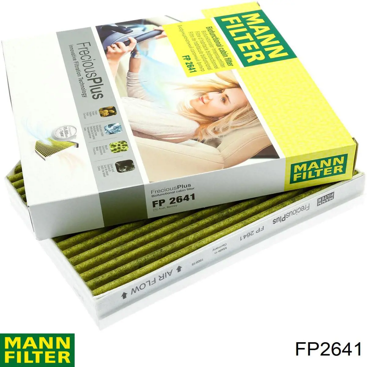 Фільтр повітряний обігрівача Mann-Filter FP2641 ціна, від 38.11 USD