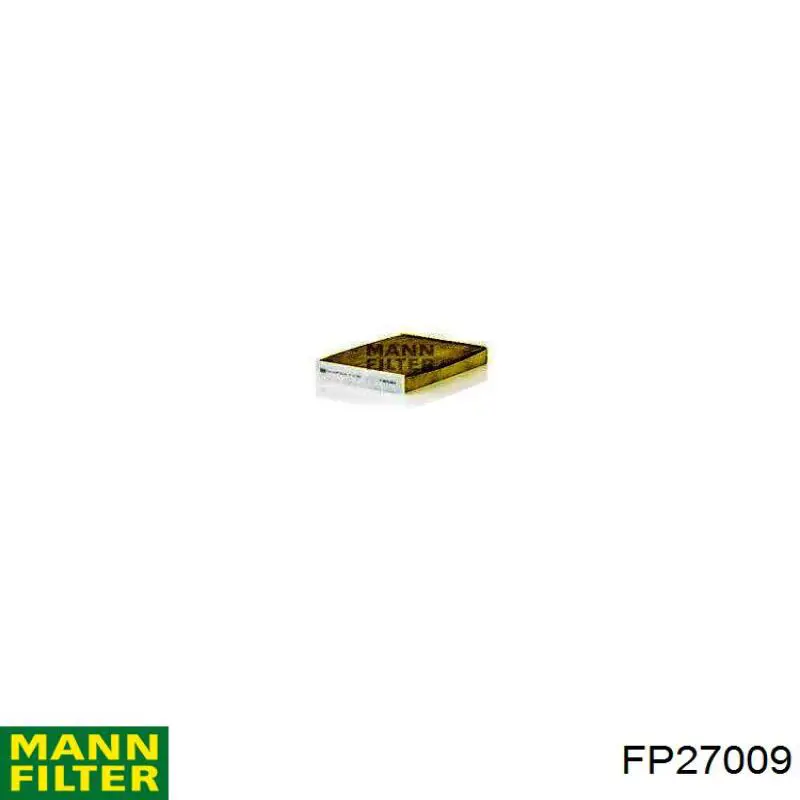 Купити FP27009 Mann-Filter Фільтр салону вугільний
