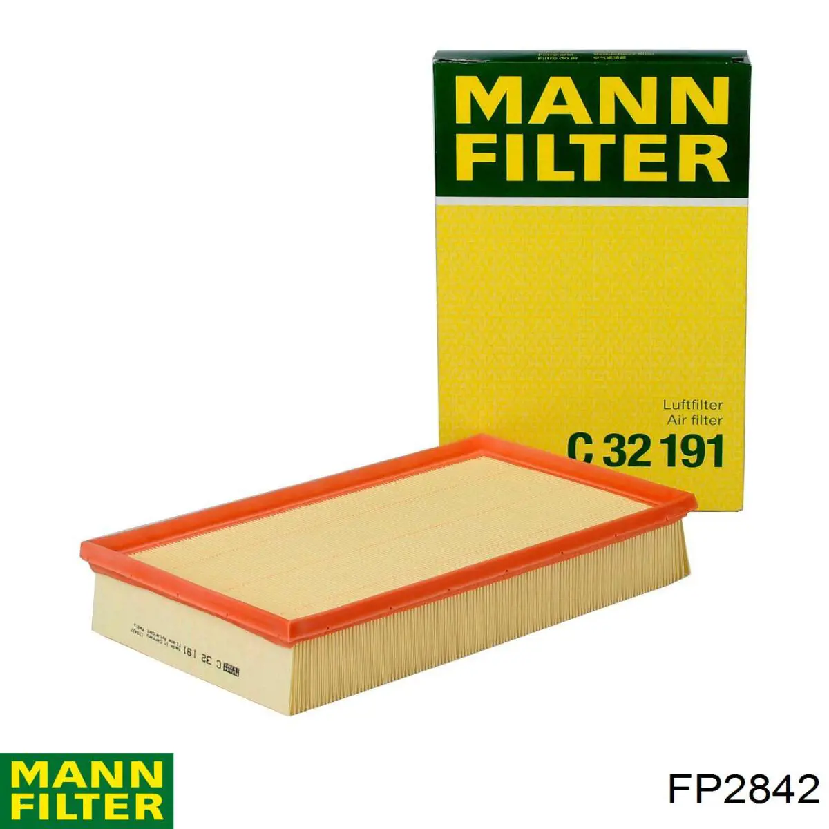 Фільтр повітряний обігрівача Mann-Filter FP2842 ціна, від 23.00 USD