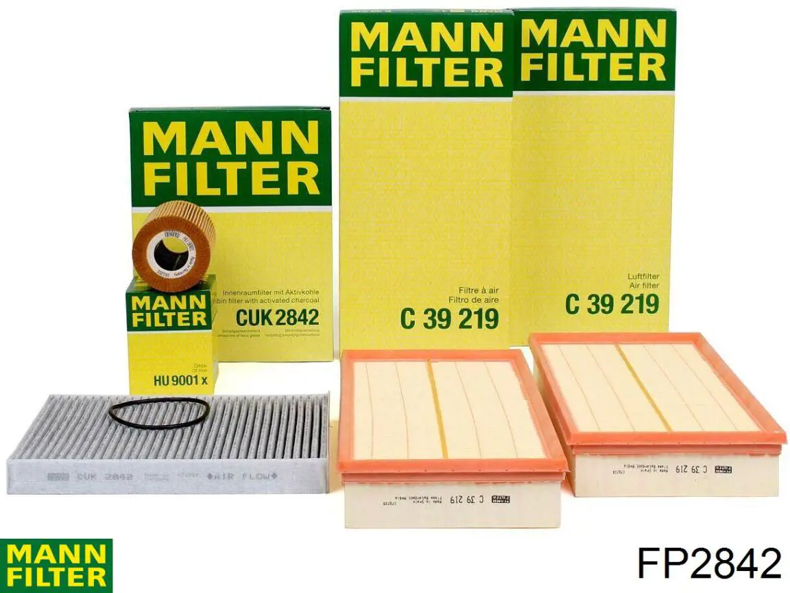 Фільтр повітряний обігрівача Mann-Filter FP2842 ціна, від 23.00 USD