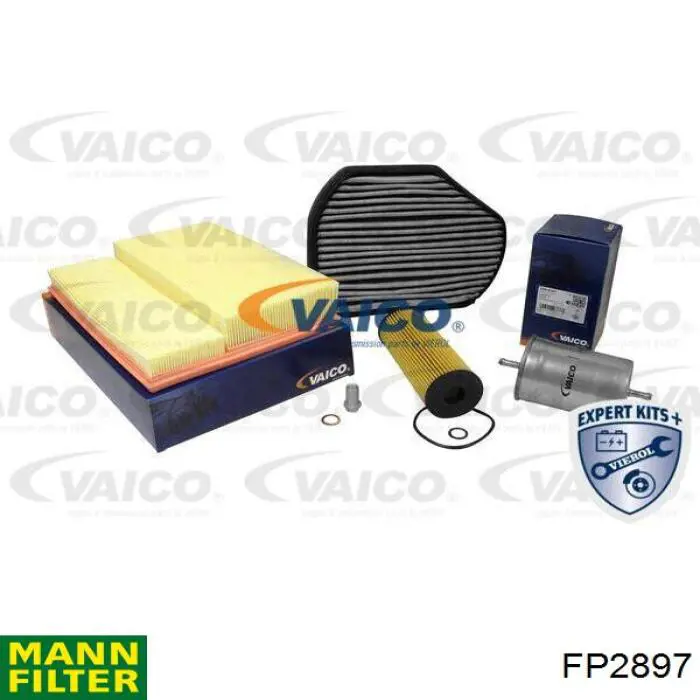 Повітряний фільтр салону Mann-Filter FP2897