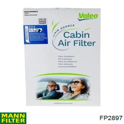 Фільтр повітряний обігрівача Mann-Filter FP2897 ціна, від 14.99 USD