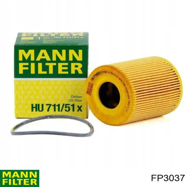 Купити FP3037 Mann-Filter Фільтр салону вугільний