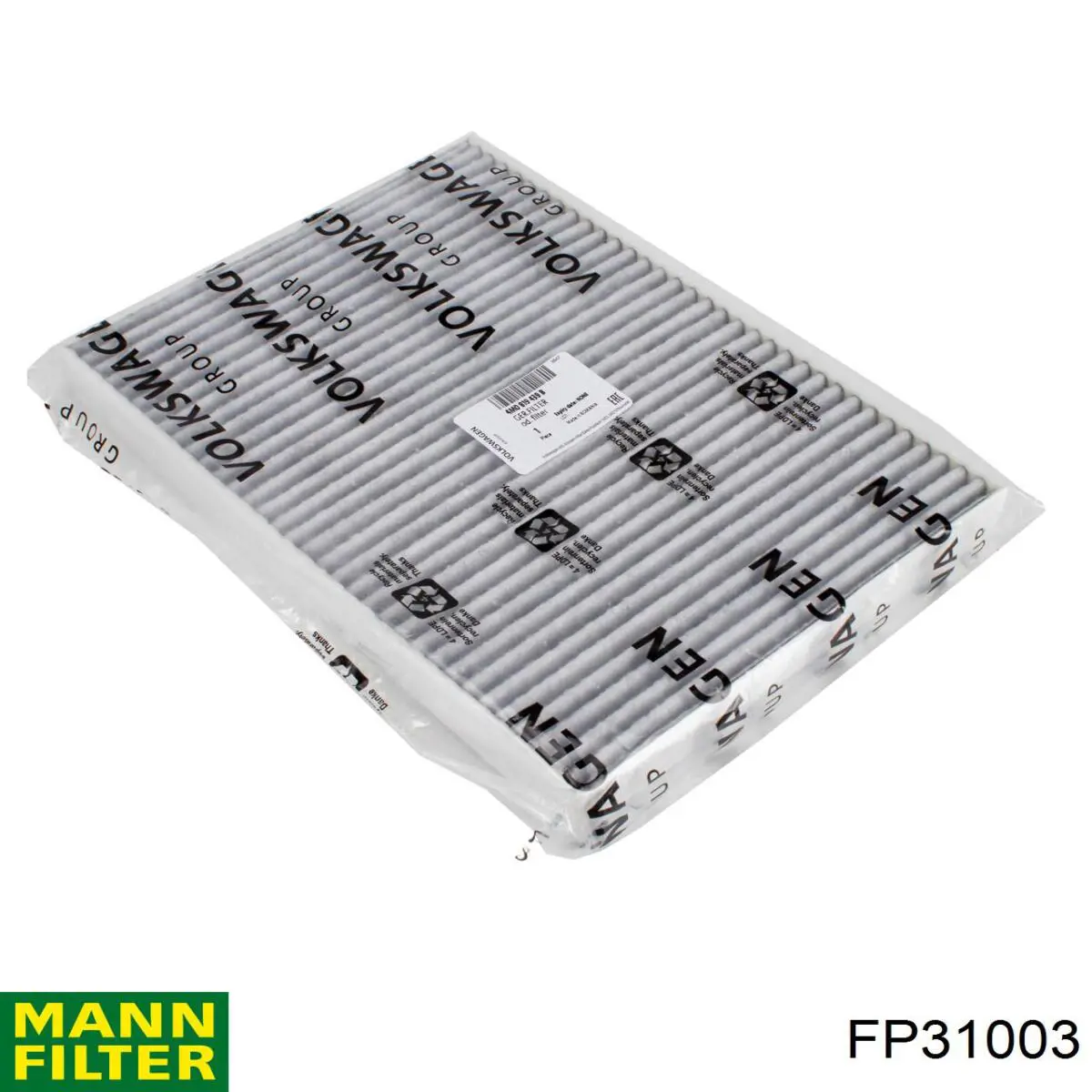 Купити FP31003 Mann-Filter Фільтр салону вугільний