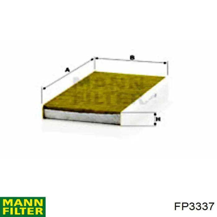 FP3337 Mann-Filter фільтр салону