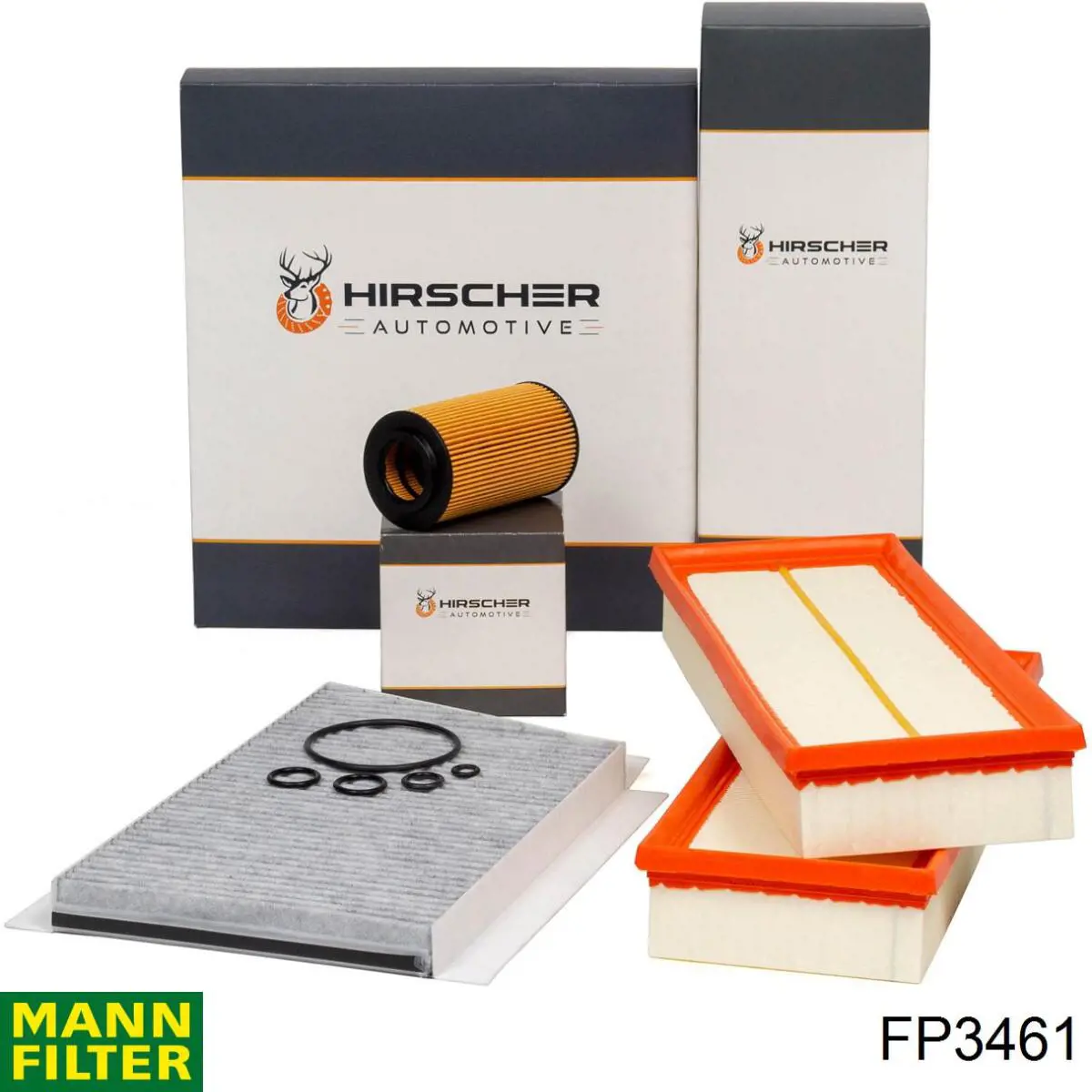 Купити FP3461 Mann-Filter Фільтр салону вугільний