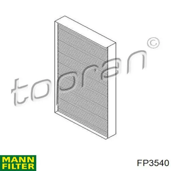 Фільтр повітряний обігрівача Mann-Filter FP3540 ціна, від 14.28 USD
