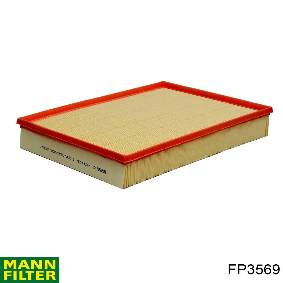 Фільтр повітряний обігрівача Mann-Filter FP3569 ціна, від 5.53 USD