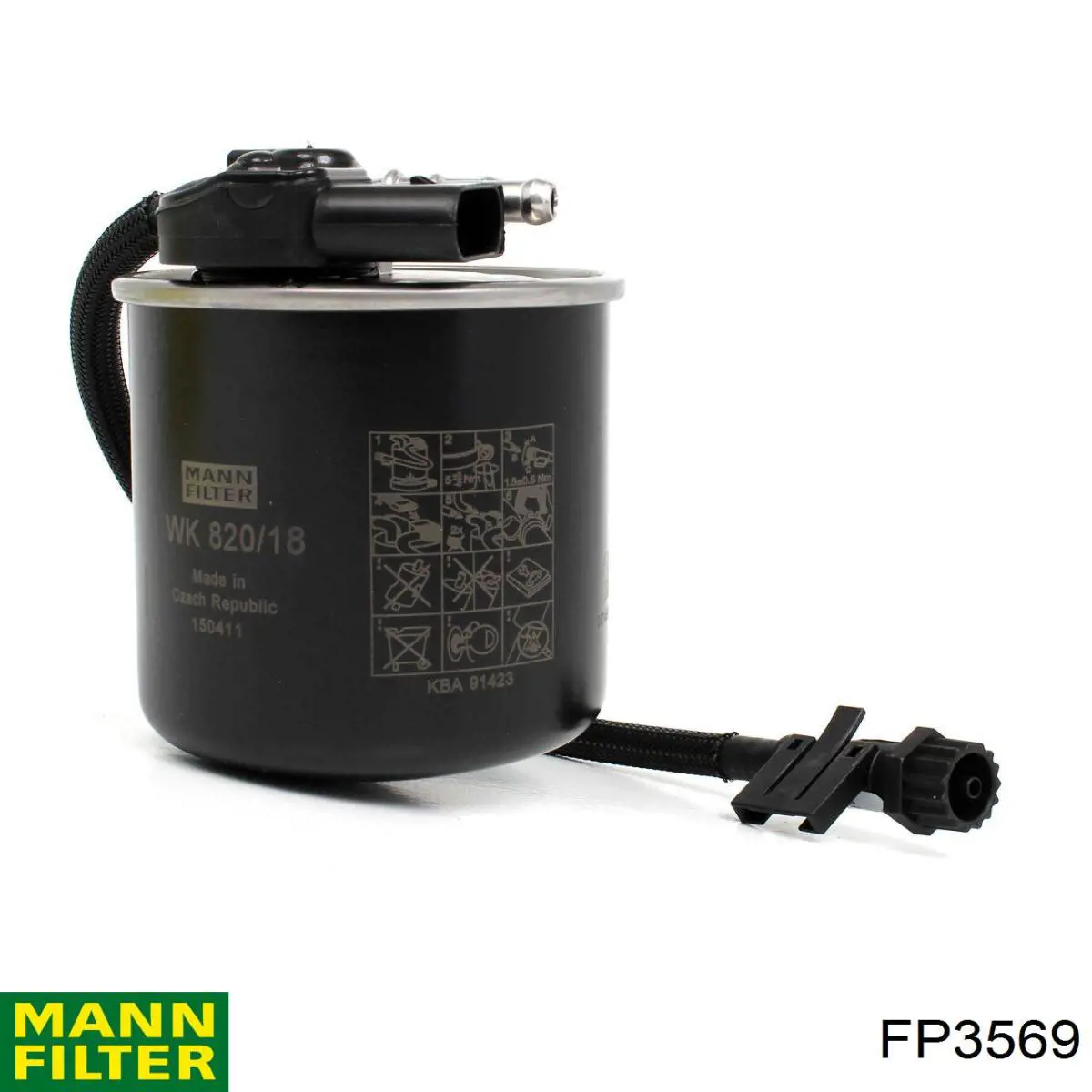 Фільтр повітряний обігрівача Mann-Filter FP3569 ціна, від 5.53 USD