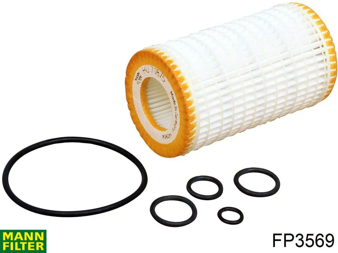 Купити FP3569 Mann-Filter Фільтр салону вугільний