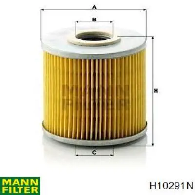 Масляний фільтр двигуна Mann-Filter H10291N ціна, від 4.47 USD