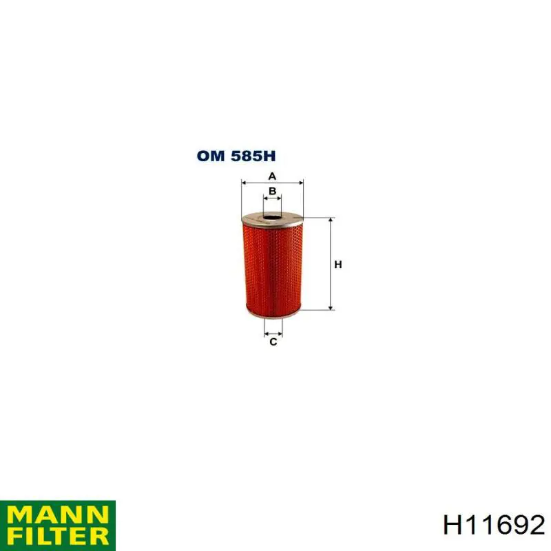 Купити OM585H Filtron Фільтр гідравлічної системи