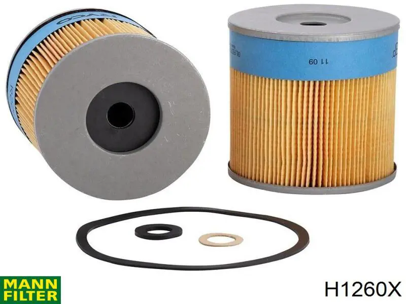 Масляний фільтр H1260X Mann-Filter