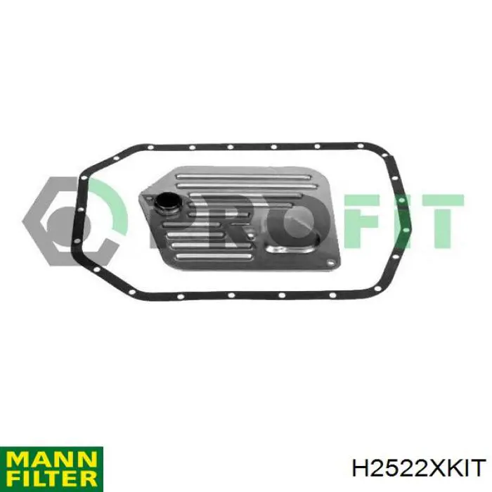 Купити H2522XKIT Mann-Filter Масло і фільтр в коробку автомат 